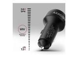 Axagon PWC-PQ48 Car Charger, USB-C with Power Delivery 3, USB-A with Quick Charge 4+ - Black, PWC-PQ48 снимка №3 Axagon PWC-PQ48 Car Charger, USB-C with Power Delivery 3, USB-A with Quick Charge 4+ - Black, PWC-PQ48 снимка №3