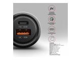 Axagon PWC-PQ48 Car Charger, USB-C with Power Delivery 3, USB-A with Quick Charge 4+ - Black, PWC-PQ48 снимка №4 Axagon PWC-PQ48 Car Charger, USB-C with Power Delivery 3, USB-A with Quick Charge 4+ - Black, PWC-PQ48 снимка №4