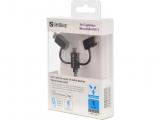 Sandberg 3in1 Lightning+MicroUSB+USB-C 1m 441-01 снимка №3