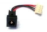 Описание и цена на резервни части Toshiba Букса за лаптоп (DC Power Jack) PJ102 3.0mm center pin Toshiba Satellite P100 P105 With Cable