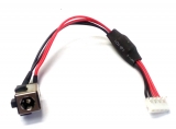 Описание и цена на резервни части Toshiba Букса за лаптоп (DC Power Jack) PJ144 (long) Type 2 Toshiba Satellite P205 P205D X205 With Cable