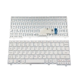 Описание и цена на резервни части Lenovo Клавиатура за лаптоп Lenovo IdeaPad 100S-11IBY Бяла Без Рамка (Малък Ентър) / White Without Frame US