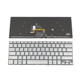 Описание и цена на резервни части Sony Клавиатура за лаптоп Sony Vaio SVF 14 Сребриста Без Рамка (Малък Ентър) с Подсветка / Silver Without Frame US With Backlit