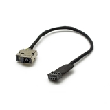Описание и цена на резервни части Hewlett Packard Букса за лаптоп (DC Power Jack) PJ680 4.5x3.0x0.7mm for Blue Tip HP 240 G2 245 G2 250 G2 255 G2 с Кабел / With Cable