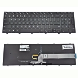 Описание и цена на резервни части Dell Клавиатура за лаптоп Dell Inspiron 5547 5748 5749 5755 Latitude 3550 Черна с Черна Рамка с Подсветка / Black Frame Black With Backlit