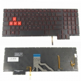 Описание и цена на резервни части Hewlett Packard Клавиатура за лаптоп HP Omen 15-ce 15-ce000 15-ce020ca 15-CE010CA 15-CE0 Черна Без Рамка (Малък Ентър) с Подсветка / Black Without Frame US With Backlit