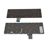 резервни части: Lenovo Клавиатура за лаптоп Lenovo Ideapad Y50-70 Y50-70AM Черна Без Рамка (Голям Ентър) с Подсветка / Black Without Frame UK Backlit