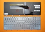 Описание и цена на резервни части Dell Клавиатура за лаптоп Dell Inspiron 7537 Сребриста със Сребриста Рамка с Подсветка / Silver Frame Silver With Backlit