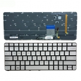 Описание и цена на резервни части Hewlett Packard Клавиатура за лаптоп HP Spectre 13-3000 13-3040eg 13-3011ea Сребриста Без Рамка (Малък Ентър) с Подсветка / Silver Without Frame US With Backlit
