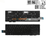 Описание и цена на резервни части Dell Клавиатура за лаптоп Dell Alienware M15 R1 M17 R1 Черна Без Рамка (Малък Ентър) с Подсветка / Black Without Frame US With Backlit