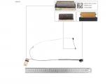 Описание и цена на резервни части HP Лентов Кабел за лаптоп (LCD Cable) HP TPN-Q242 14S-FR 14S-FQ 14S-DQ 14-DQ 