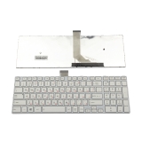 Описание и цена на резервни части Toshiba Клавиатура за лаптоп Toshiba Satellite C50 C50-A C50D C55-A C55D C55T Бяла с Бяла Рамка / White Frame White с Кирилица