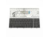резервни части: HP Клавиатура за лаптоп HP ProBook 4540s 4545s Черна със Сива Рамка (Grey Frame Black) - с Кирилица