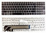 Описание и цена на резервни части Hewlett Packard Клавиатура за лаптоп HP ProBook 4535S 4530S 4730S Черна със Сребриста Рамка / Silver Frame Black
