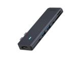 Описание и цена на аксесоари Rapoo Мултипортов адаптер UCM-2003, 7 в 2, USB-A, USB-C, HDMI, SD/MicroSD