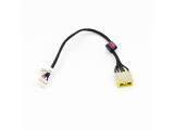 Описание и цена на резервни части Lenovo Букса за лаптоп (DC Power Jack) PJ608 Lenovo G505 G500 Square Tip With Cable / Правоъгълна букса с Кабел - 14.5cm