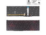 Описание и цена на резервни части Acer Клавиатура за лаптоп Acer Aspire Nitro AN515-57 AN515-45 Черна Без Рамка, Червена Подсветка US/UK
