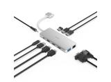 HAMA USB-C Hub Connect2Mac Multiport за Apple MacBook Air & Pro, 12 порта снимка №2