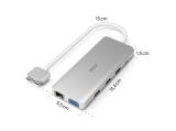 HAMA USB-C Hub Connect2Mac Multiport за Apple MacBook Air & Pro, 12 порта снимка №3