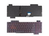 Описание и цена на резервни части Asus Клавиатура за лаптоп Asus TUF Gaming FX505 FX505GD FX505GE FX505GM Black Without Frame Red Printing With Backlit Черна Без Рамка С Подсветка US 