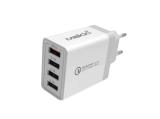 Описание и цена на зарядни устройства Makki Fast Charger - QC3.0+3xUSB 30W White - MAKKI-QC48W4