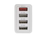 Makki Fast Charger - QC3.0+3xUSB 30W White - MAKKI-QC48W4 снимка №2