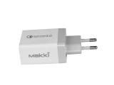 Makki Fast Charger - QC3.0+3xUSB 30W White - MAKKI-QC48W4 снимка №3