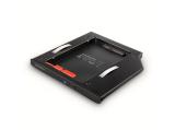 Описание и цена на аксесоари Axagon RSS-CD09 ODD – 2.5 SATA SSD/HDD caddy, 9.5 mm