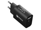 Описание и цена на зарядни устройства Makki зарядно за стена Fast Charger QC3.0 18W