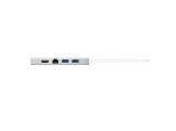 j5create Mini Dock JUD380, USB 3.0, Gigabit Ethernet, HDMI, VGA, USB-B, Бял снимка №2