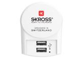 Skross Euro USB Charger 1.302421, 2 x USB-A, 2.4A снимка №2