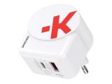 Описание и цена на зарядни устройства Skross Euro USB Charger AC65PD, USB-A, USB-C