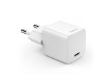 HAMA Бързо мини зарядно Eco, USB-C (PD) / Qualcomm 3.0, 25 W, бяло снимка №2