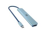 VCom Docking Station Type-C 7-in-1 - CUE18 - PD3.0 100W, HDMI, USB3.0 x 1, USB2.0 x 2, SD, TF снимка №2
