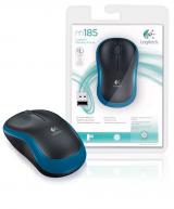 Описание и цена на мишка за компютър Logitech M185 Blue