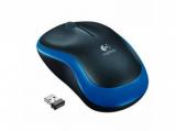 Описание и цена на мишка за компютър Logitech M185 black/blue