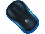 Logitech M185 black/blue USB оптична снимка №2