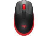 Logitech M190 Red USB оптична снимка №2