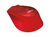 Logitech M330 Silent Plus Red USB оптична снимка №3
