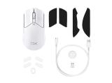 Kingston HyperX Pulsefire Haste 2, Wireless, RGB, white USB оптична снимка №6