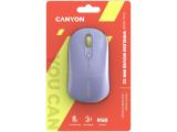 Canyon MW-22 Dual Band RGB Wireless Mountain lavender, (CNS-CMSW22ML) USB оптична снимка №5