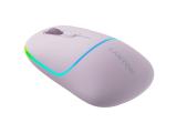 Canyon MW-22 Dual Band RGB Wireless Pearl Rose (CNS-CMSW22PR) USB оптична снимка №2 Canyon MW-22 Dual Band RGB Wireless Pearl Rose (CNS-CMSW22PR) USB оптична снимка №2