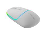 Canyon MW-22 Dual Band RGB Wireless Snow White (CNS-CMSW22SW) USB оптична снимка №2 Canyon MW-22 Dual Band RGB Wireless Snow White (CNS-CMSW22SW) USB оптична снимка №2
