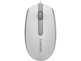 Описание и цена на мишка за компютър Canyon CNE-CMS10WG (White grey) 