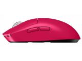 Logitech G Pro X Superlight 2 Wireless Magenta USB / Bluetooth оптична снимка №2