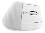 Logitech Lift Vertical Lift Off-White USB / Bluetooth оптична снимка №2