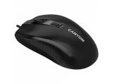 Описание и цена на мишка за компютър Canyon M-4 Wired Black CNE-CMS4 