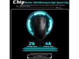 VXE Wireless Gaming Mouse Dragonfly R1 SE+ Huano Blue Glow V2 Black USB / Bluetooth оптична снимка №5