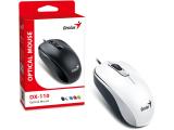 Genius Mouse DX-110 White USB оптична снимка №2