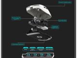 VXE Wireless Gaming Mouse Dragonfly R1 Pro Max 1K (4K compatible) Kailh White USB оптична снимка №4